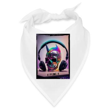 pride - Bandana - Weiß - Vorne
