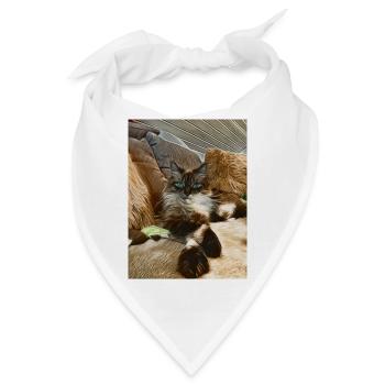 Bobby - Bandana - Weiß - Vorne