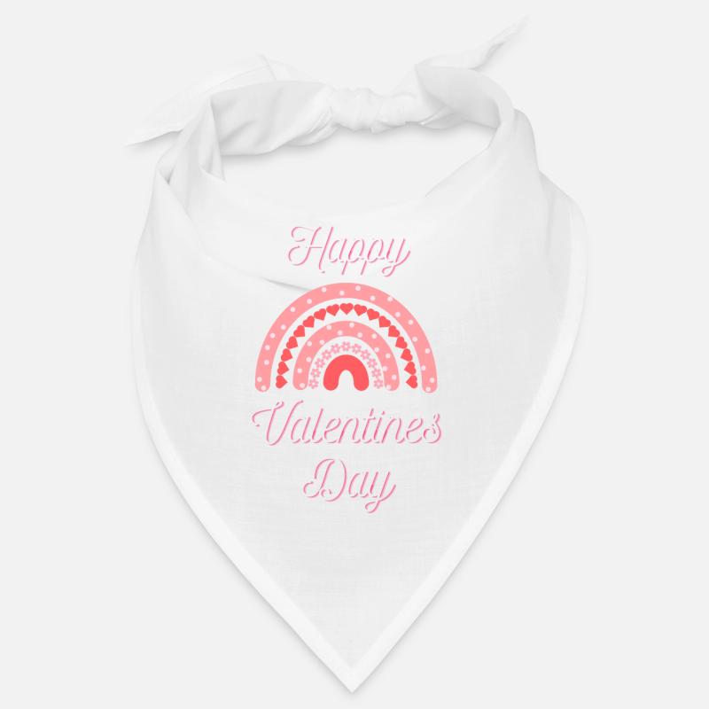 Joyeuse Saint-Valentin - Bandana - blanc
