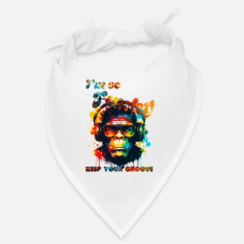 I'm so Funky. Keep your groove. Monkey Bandana