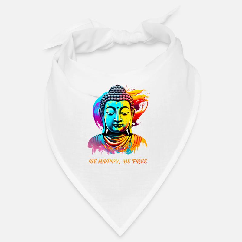 Buddha. Sei glücklich, sei frei Bandana