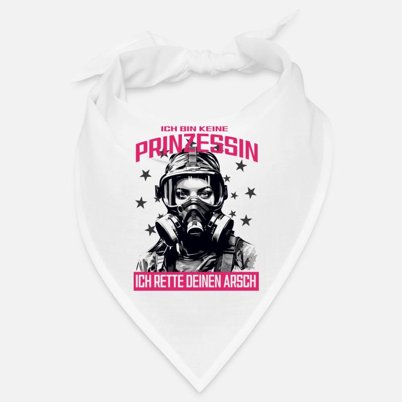 T-shirt princesse pompier Bandana
