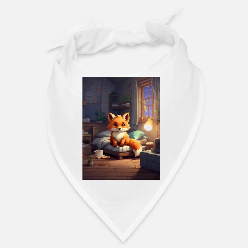 Pixelart cute Fox Bandana