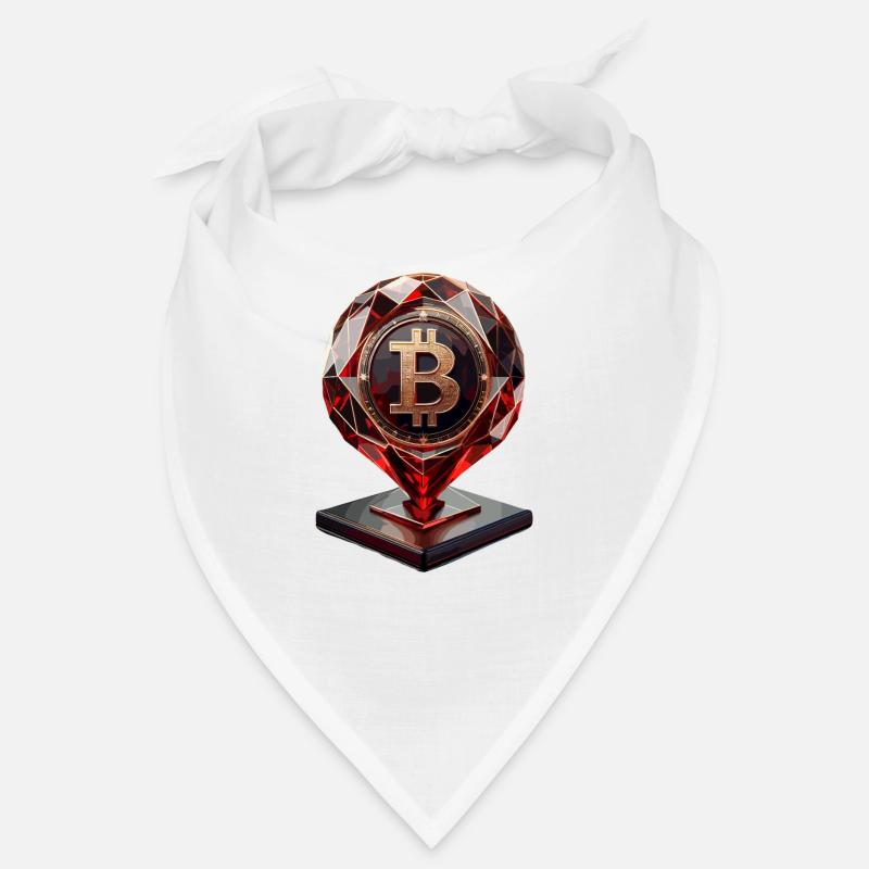 Conception de Bitcoin Crystal Bandana