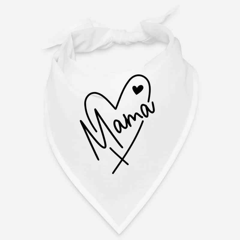 Cœur de maman Bandana