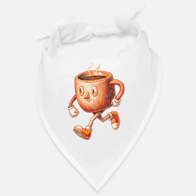 KAFFEE - Bandana - Weiß