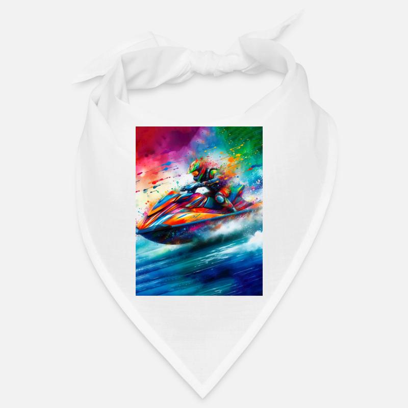 Jet ski at full speed Bandana