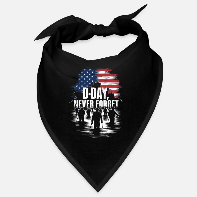 D-Day 80th Anniversary - Never Forget June 6th 194 Bandana