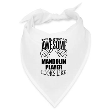 Mandolin Mandolin Mandolin - Bandana - Weiß - Vorne