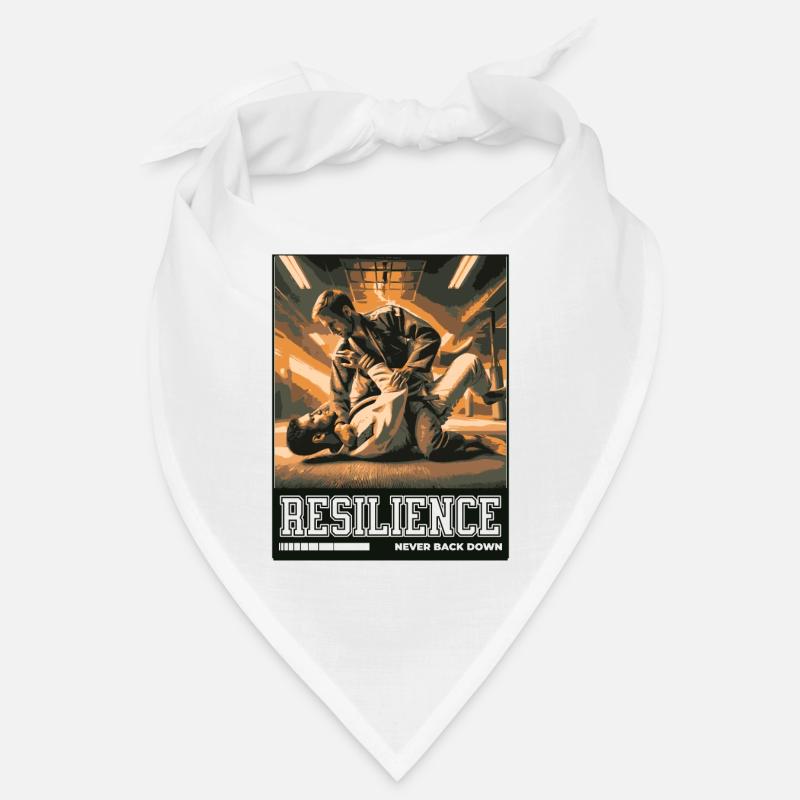 Resilience - Never Back Down Jiu Jitsu Bandana