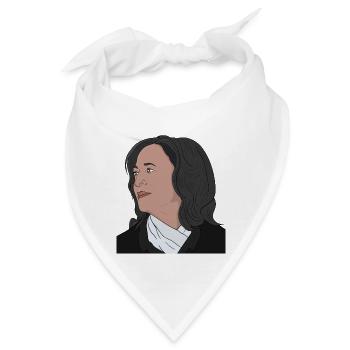 Die unglaubliche Kamala Harris - Bandana - Weiß - Vorne
