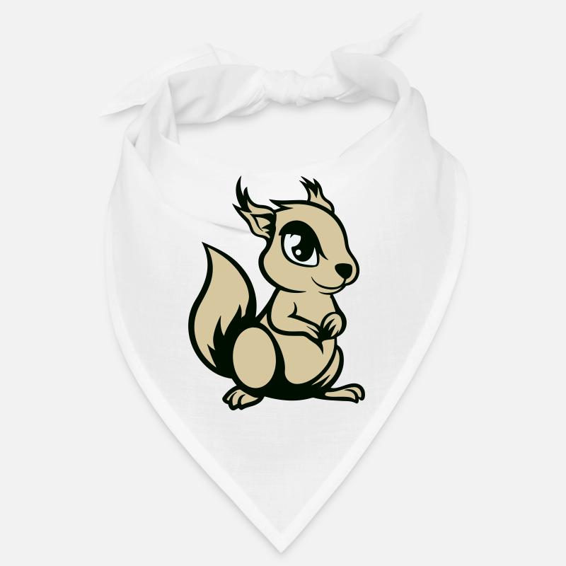 Squirrel Comic Animal Bandana