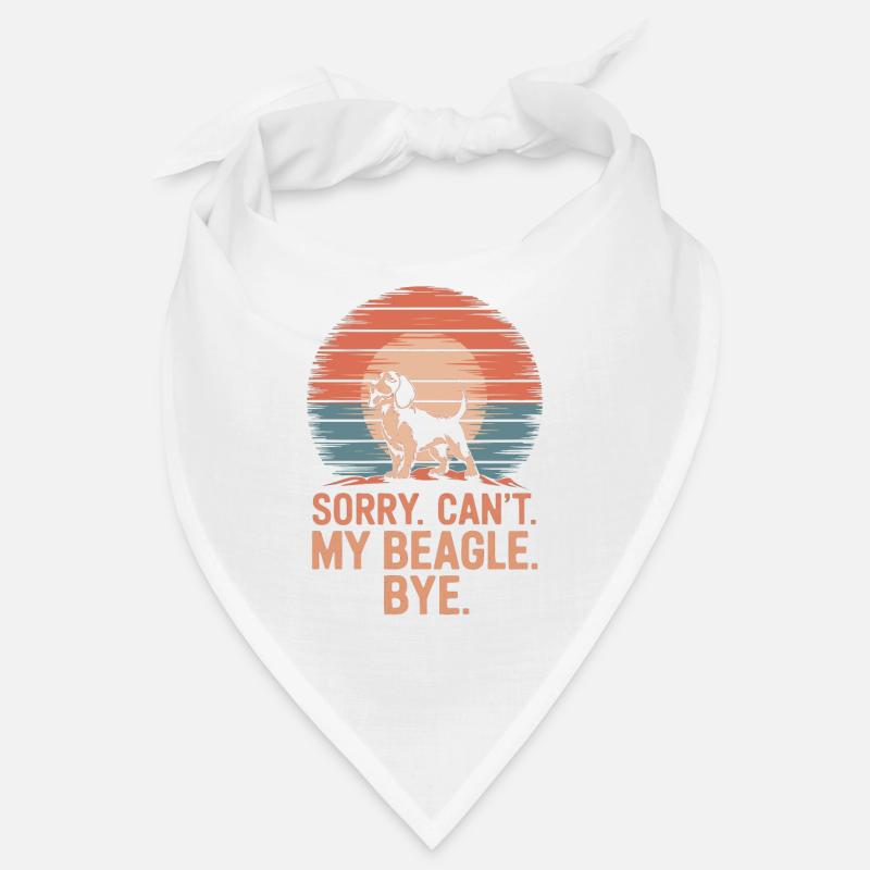 Beagle Dicton Rétro Vintage Bandana