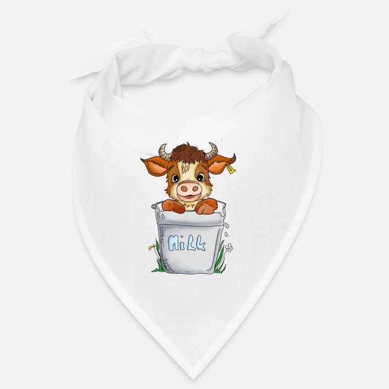 Cheerful cow Bandana