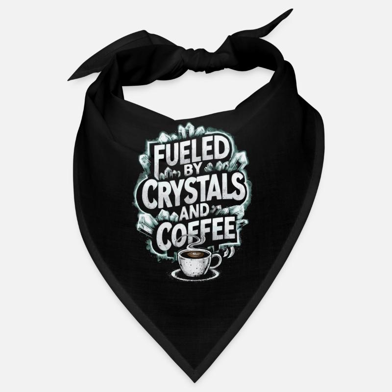 Strength through crystals and caffeine Bandana