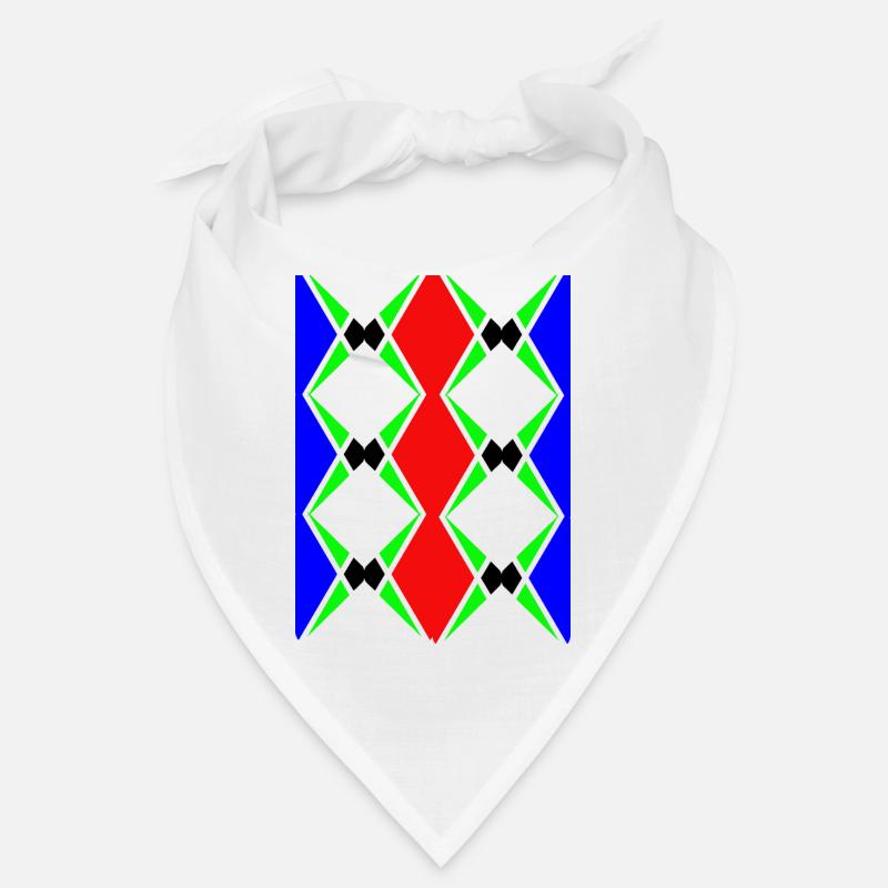 Design unique multicolore Bandana