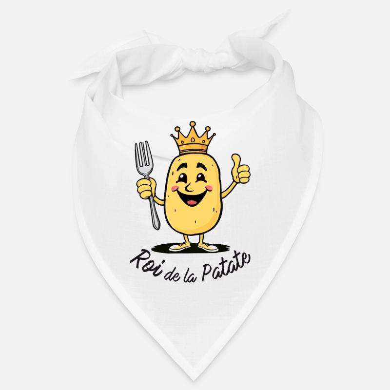 Ich bin der König der Kartoffel Bandana