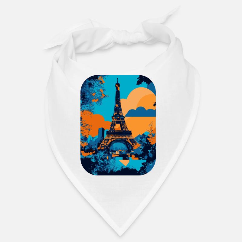 Eiffelturm – minimalistisch 🗼 Bandana