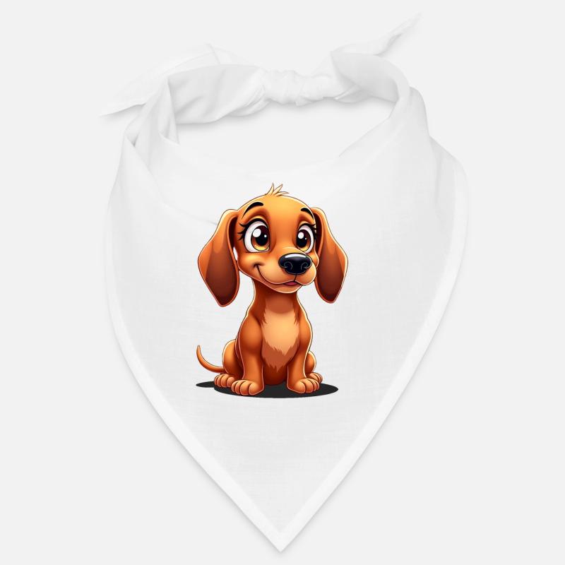 Süßer Dackel - Drolliger Dachshund Bandana