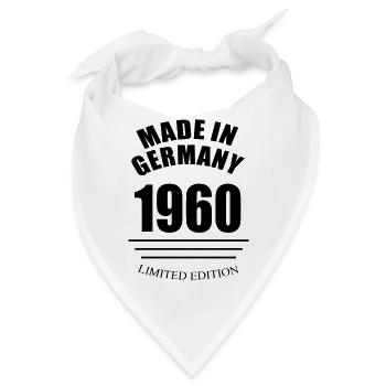 MADE IN GERMANY 1960 limited edition - Bandana - Weiß - Vorne