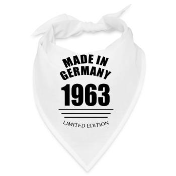 Made in Germany 1963 limited edition - Bandana - Weiß - Vorne