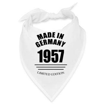 made in germany 1957 limited edition - Bandana - Weiß - Vorne