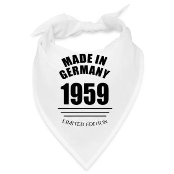 Made in Germany 1959 limited edition - Bandana - Weiß - Vorne
