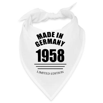 made in germany 1958 limited edition - Bandana - Weiß - Vorne