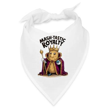 Mash-tastic Potato King - Bandana - Weiß - Vorne