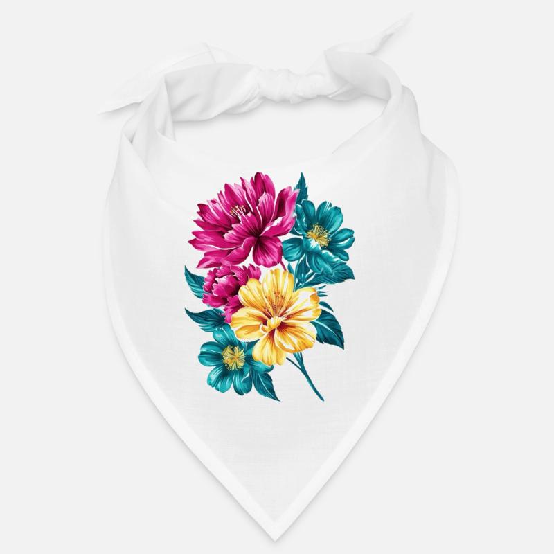 Bouquet - Bandana - white