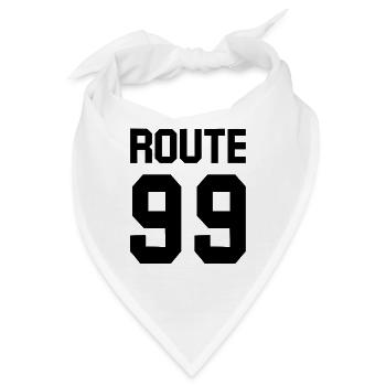 STRECKE 99 - Bandana - Weiß - Vorne
