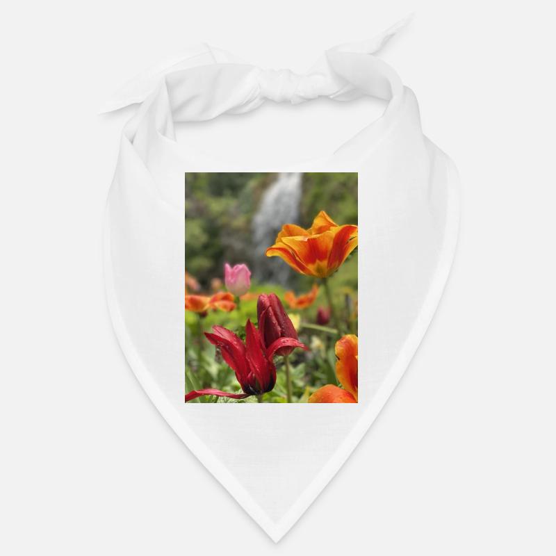 Tulipes colorées Bandana