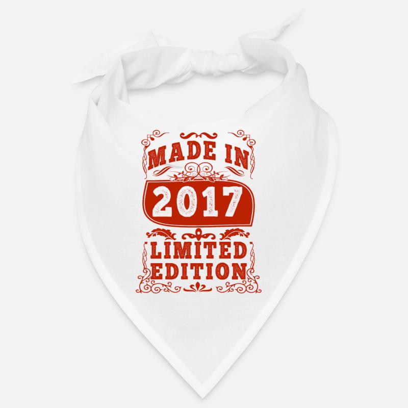 2017 anniversaire 2017 né en 2017 anniversaire Bandana