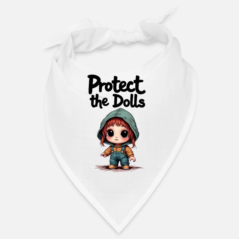 Protect the Dolls - Süße Botschaft Bandana