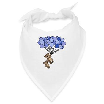 Kinder - Bandana - Weiß - Vorne