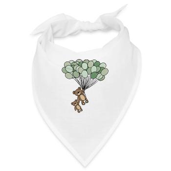Kinder - Bandana - Weiß - Vorne