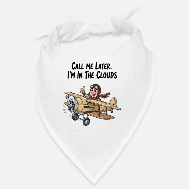 Pilot im Höhenflug: Ruf mich später an! Bandana