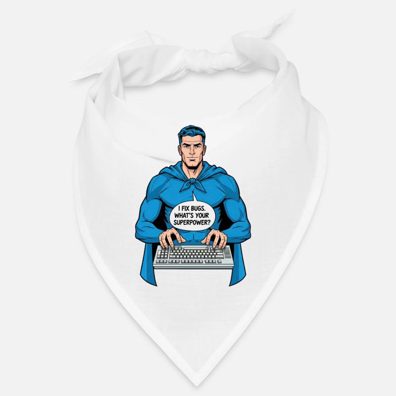 Superhero: I fix bugs! Bandana