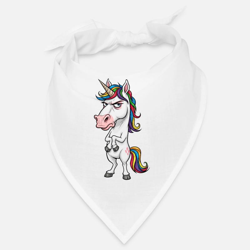 Genervtes Einhorn: Schlechter Tag heute! Bandana