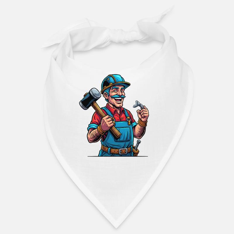 Handwerker Stolz: Hammer-hard work! Bandana