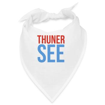 Thunersee Souvenir T-Shirt - Bandana - Weiß - Vorne