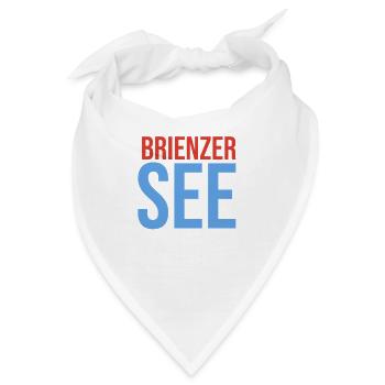 Brienzersee Souvenir - Bandana - Weiß - Vorne