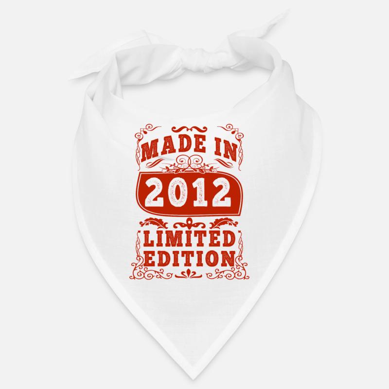 2012 anniversaire 2012 né en 2012 anniversaire Bandana