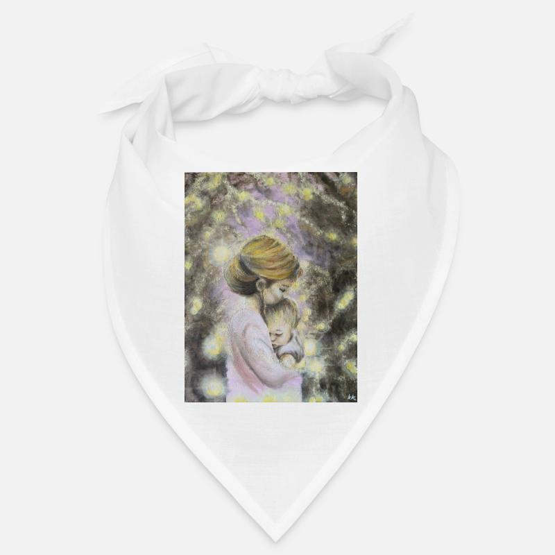 Ätherische Nacht Mutter und Kind Bandana