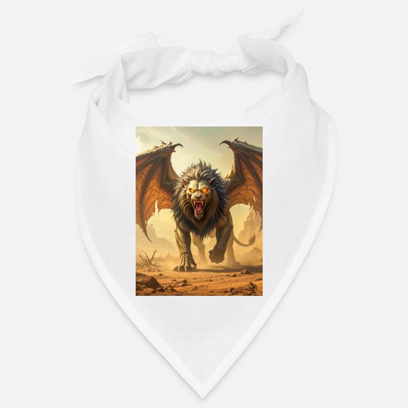 Sphinx égyptien, corps de lion Bandana