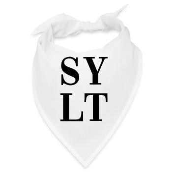 Sylt - Nordsee - Deutschland - Westerland - Bandana - Weiß - Vorne