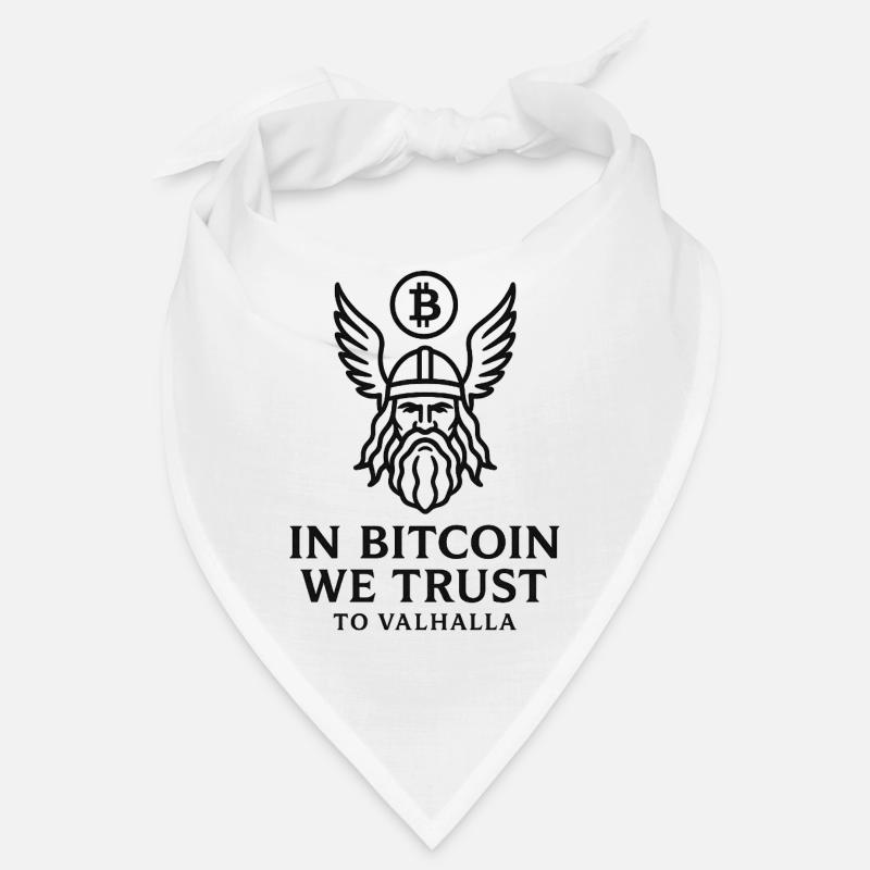 Bitcoin Valhalla - Bandana - Weiß