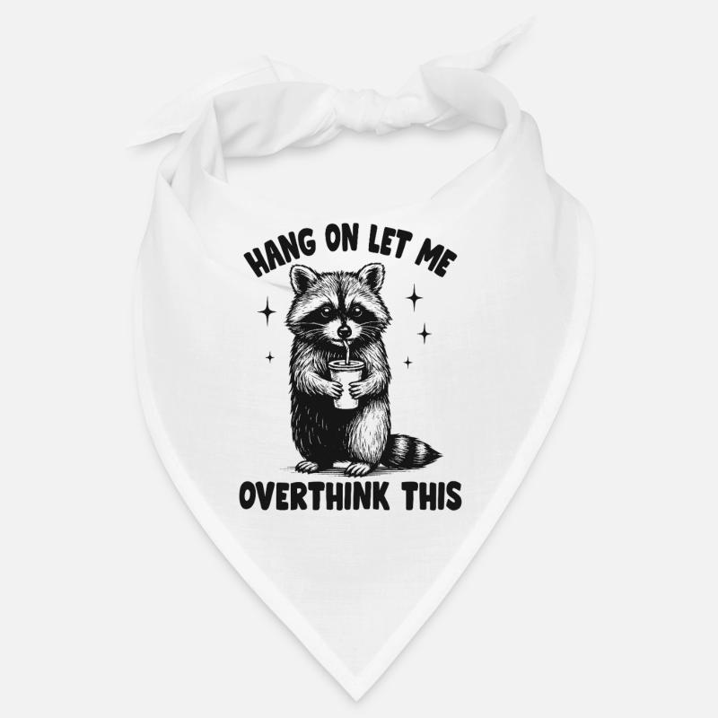 Raccoon Dialectic Reflective Satisfaction Bandana