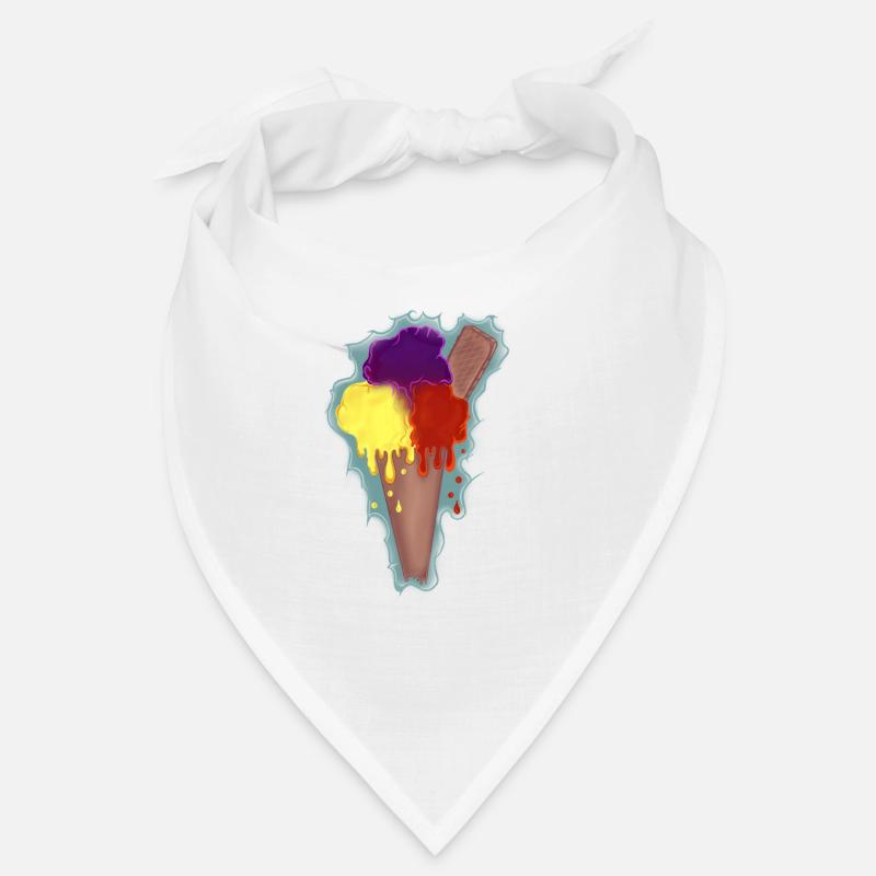 Regenbogen Eis  Bandana