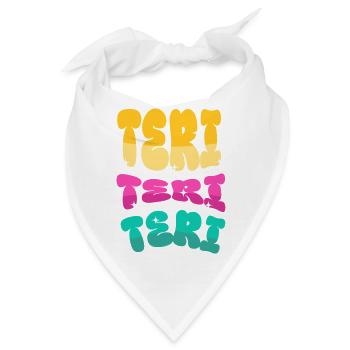Teri Terry Teri - Bandana - Weiß - Vorne